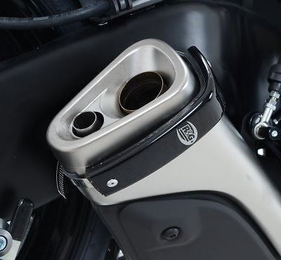 Exhaust protector black - exhaust,