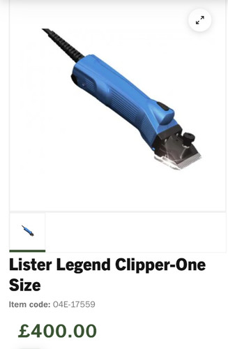Horse clippers lister legend - horse,