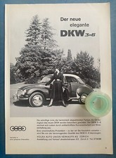 Very Rare 1957 DKW Advertising