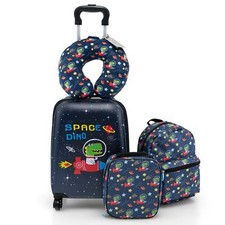 COSTWAY 5Pcs Kids Luggage Set