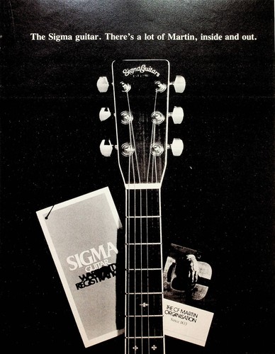 1978 martin sigma guitar - cf,