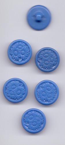 Glass vintage buttons - 6,