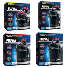 Fluval External Filter 107 207 307 407 Aquarium Tank Canister Filtration & Media