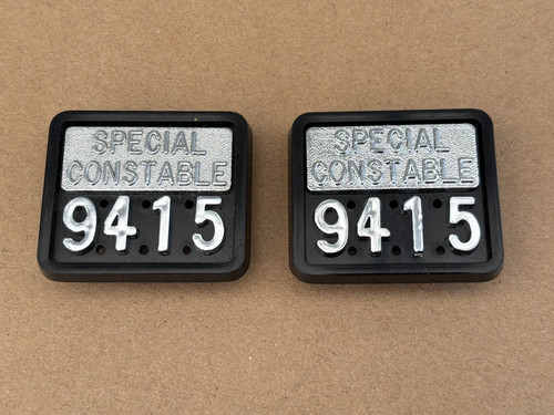 Obsolete special constabulary - special,