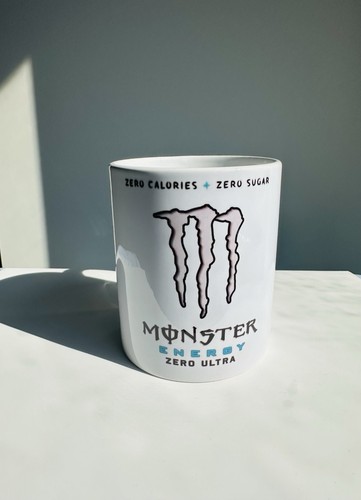 Monster energy white zero - white,