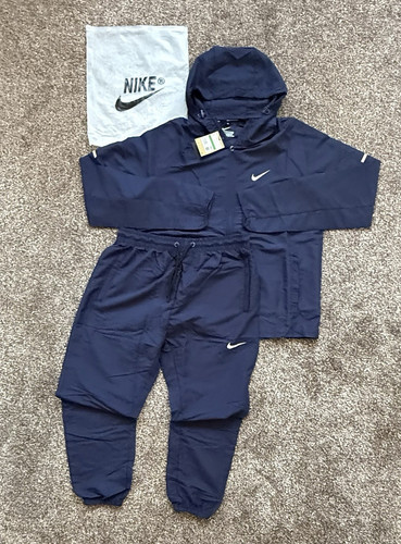 Nike men navy - navy, hooded