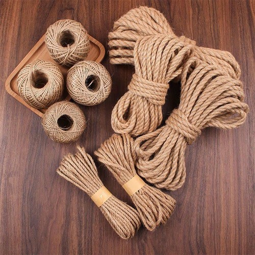 Natural jute rope hemp - natural,