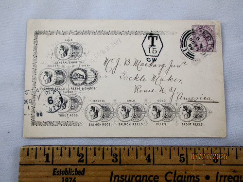 Rare 1899 mcharg cover - rare,