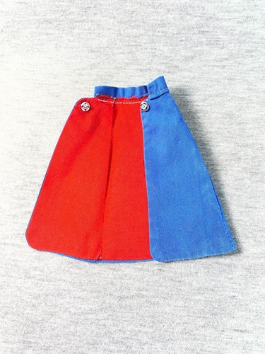 Vintage blue red nurse - , cape