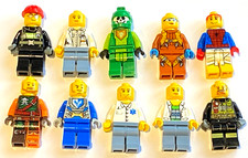 10x LEGO MINIFIGURES - LOT #1