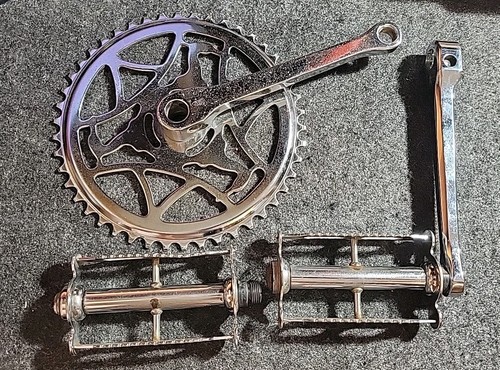 Vintage raleigh crankset - ,