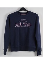 Jack Wills Boys Sweatshirt Navy Blue Size 10/11 Years Spoer Casual r1783