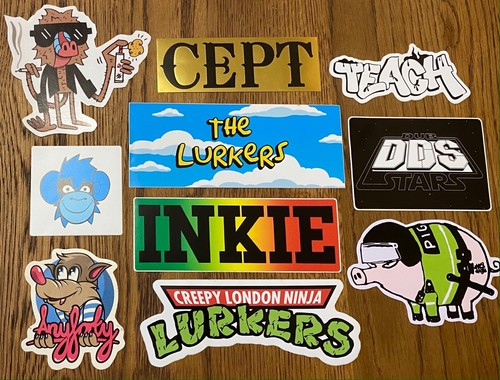 Graffiti sticker pack lurkers - pack,
