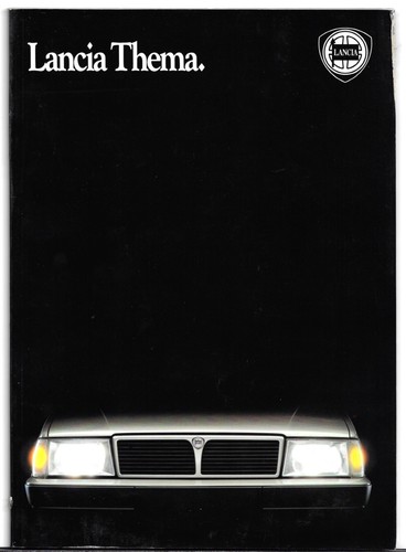 Lancia thema 1985 - lancia, 1985-1986