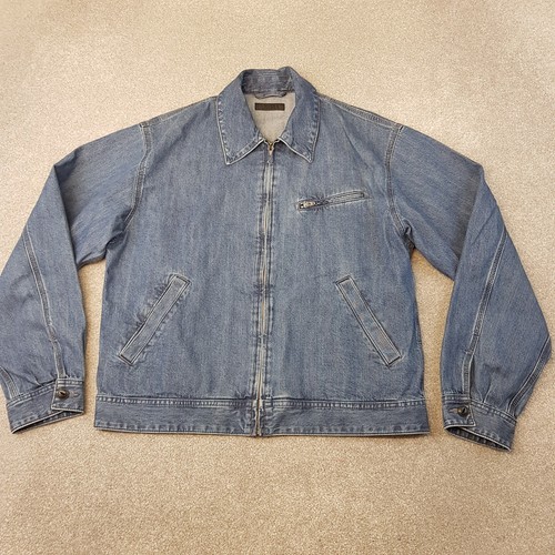 Uniqlo mens jacket medium blue - jacket,