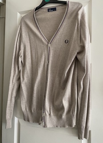 Fred perry beige cardigan - perry,