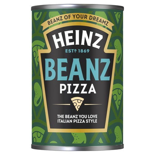 Heinz baked beans pizza - heinz,