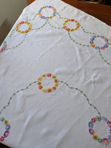 Colourful hand embroidered - a,