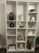 IKEA Billy Bookcase White, Bundle 3x W40cm,H202cm, D28cm