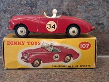 Dinky Toys #107 Sunbeam Alpine