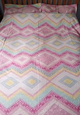 Primark Double size duvet cover Plus Two Pillowcases ..Pre Owned