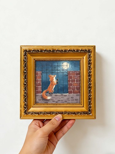 Fox peering iron - peering, under