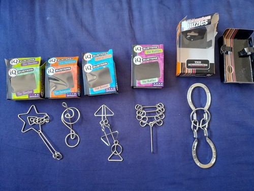 Set metal puzzles - set, 5