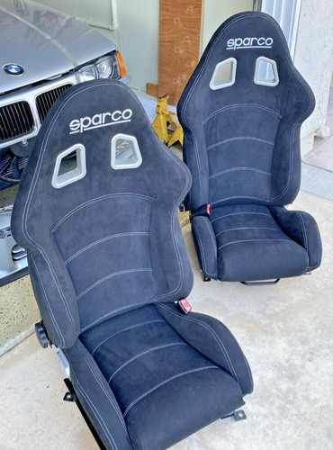 Alcantara sparco r505 seats - alcantara,