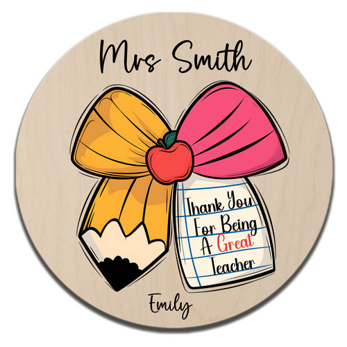 Personalised wooden fridge - wooden,