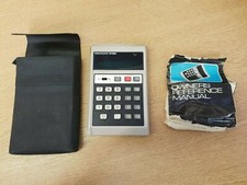 Vintage Calculator PRINZTRONIC SR 88M, with case and manual AC79