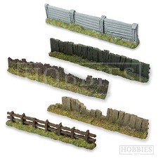 Javis Fencing Concrete Wood Wire Fence  Scenery Wargame 00 Gauge Model Railway