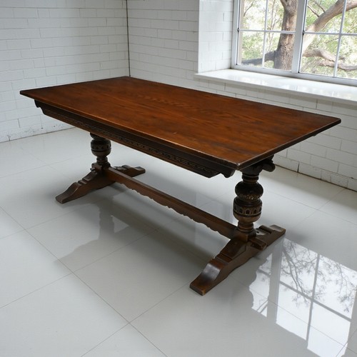 Old charm dining table - charm,