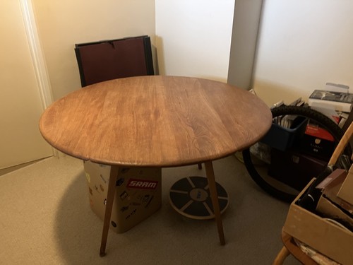 Ercol dropped leaf dining
