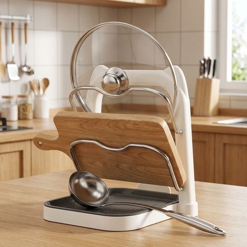 Double layer pot lid - pot, storage