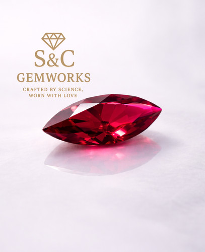 Red ruby marquise - #8,