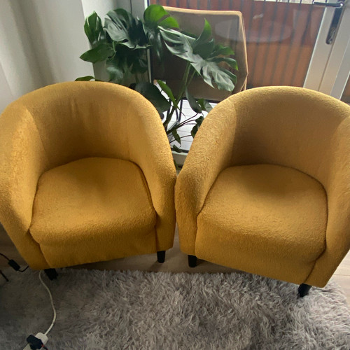 Set yellow upholstered - 2,