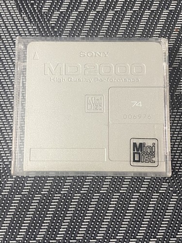 Sony md2000 mins minidisc - md2000, 74