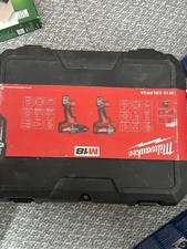 MILWAUKEE M18 CBLPP2A TWIN PACK PERCUSSION DRILL AND IMPACT DRIVER KIT
