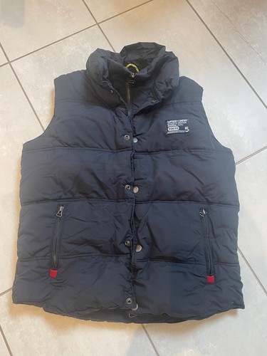 Superdry large navy - navy, bodywarmer