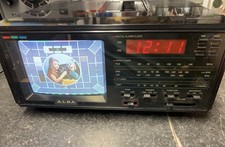 Vintage 5” Tv Clock Radio
