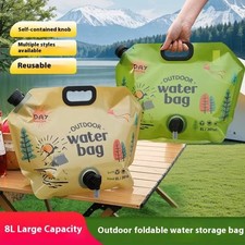 1Pc Water Storage Bag Collapsible Water Container Portable Outdoor Water Bag