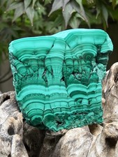 Large Malachite Slab Slice