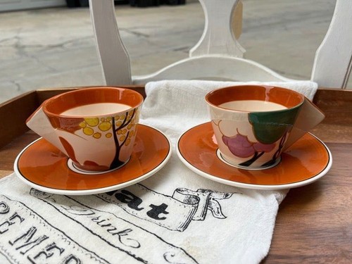 Clarice cliff cups - clarice,