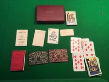 Bezique And Rubicon Bezique Card Game & Case W.D & H.O Wills 1933