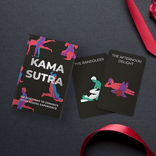 Kama sutra playing - playing, cards