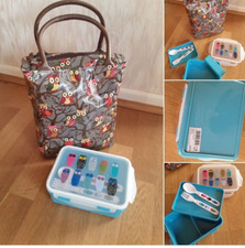 OWL Print Luch bag &