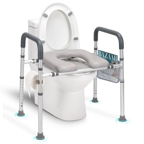Raised toilet seat with - toilet,