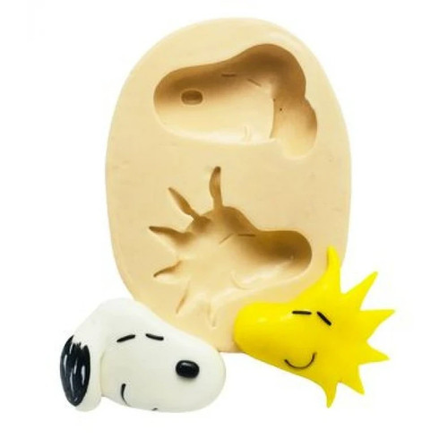 Silicone mould snoopy and - mould,