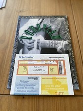 BOB DYLAN - 2005 CONCERT TOUR PROGRAMME + TICKET