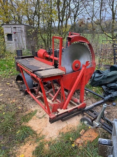 Logging saw bench - logging,